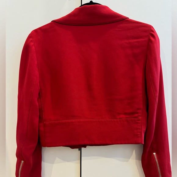 Red Club Monaco Moto Jacket - Picture 5 of 5